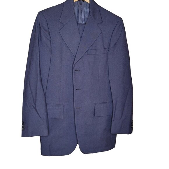John Wanamaker Other - Vintage John Wanamaker Blue Wool 2pc Suit - 38R